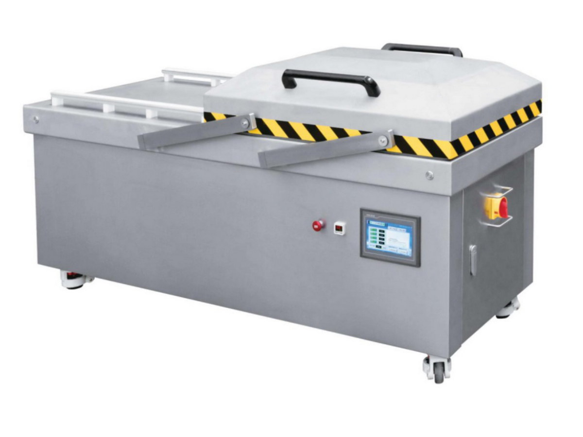 DZ-2SA自動翻蓋雙室平板真空包裝機(jī)